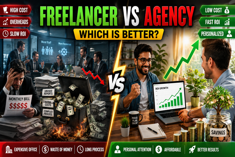 AI Digital Marketing Freelancer vs Agency: Which Is Better?