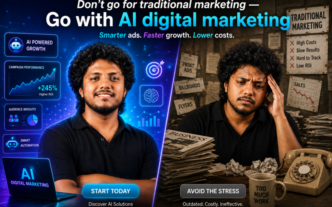 AI Digital Marketing vs Traditional Marketing Results