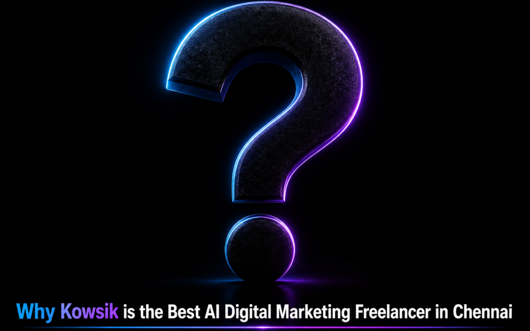 Why Kowsik is the Best AI Digital Marketing Freelancer in Chennai